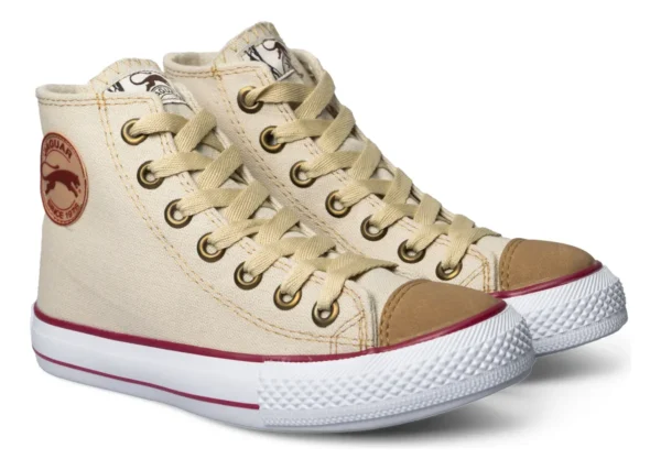 Zapatilla botita urbana unisex de lona