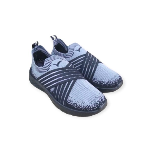 Zapatilla Elastizada Tejida Tiras Cruzadas