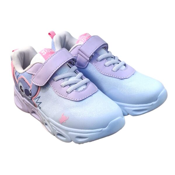 Zapatillas Niña Deportivas Stitch Con Luz