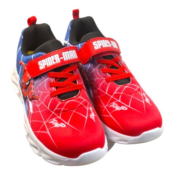 Zapatillas Niños Spiderman Deportivas Con Luz