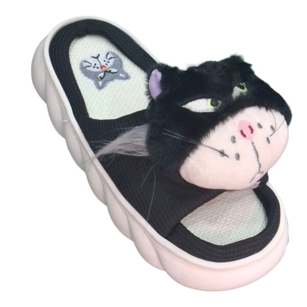 Chinela Pantufla Gato Enojado